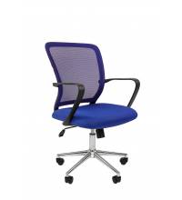 Офисное кресло Chairman 698 Россия TW-05 синий хром new