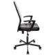 Кресло Бюрократ CH-605/BLACK черный искусственная кожа крестовина металл. Фото товара с разных ракурсов.